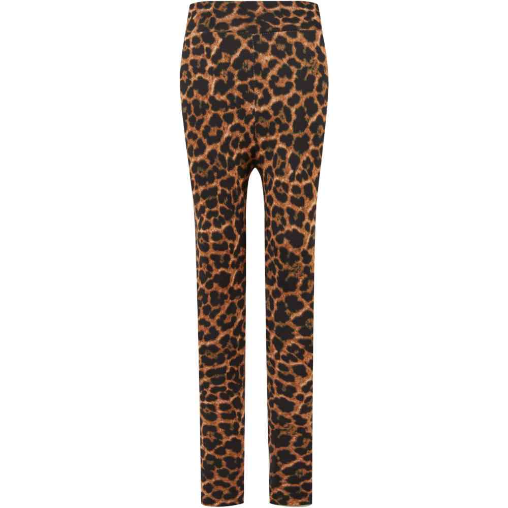 Urban Classics - Soft All over Print Kinder Legging - Bruin